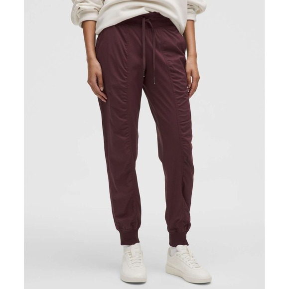 lululemon athletica Pants - Lululemon Dance Studio Mid-Rise Jogger Swift *Full Length in Purple Size 0